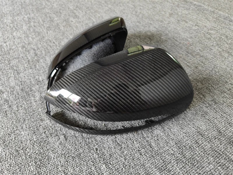 High Quality Dry Carbon Fiber Rearview Mirror Housing for   GT GT50 GT63 Body Kit Front and Rear Bumper